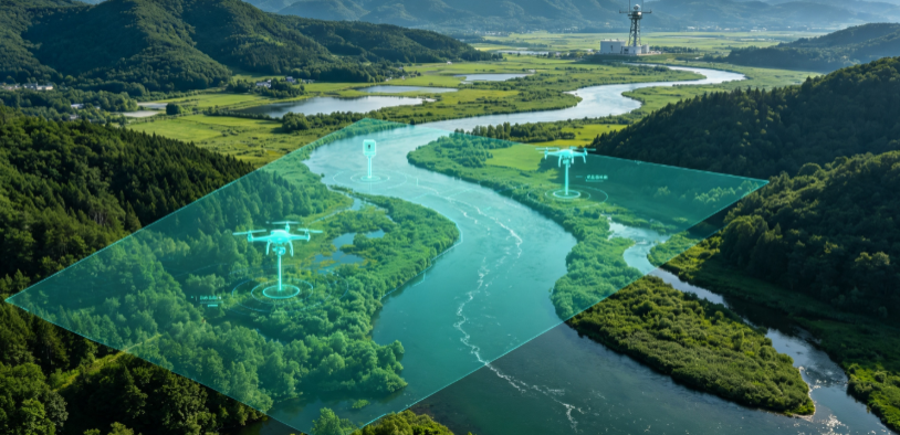 临湘市GEO 全域空间监测筑牢生态屏障，空间技术支撑环境治理与灾害防御